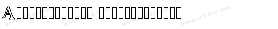 AbottOldStyle Regular字体转换